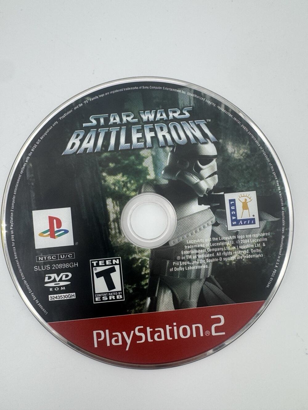 Star Wars Battlefront [GH] - Loose Sony PS2 Playstation 2 Disc